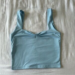 Reoria Blue Crop Top
